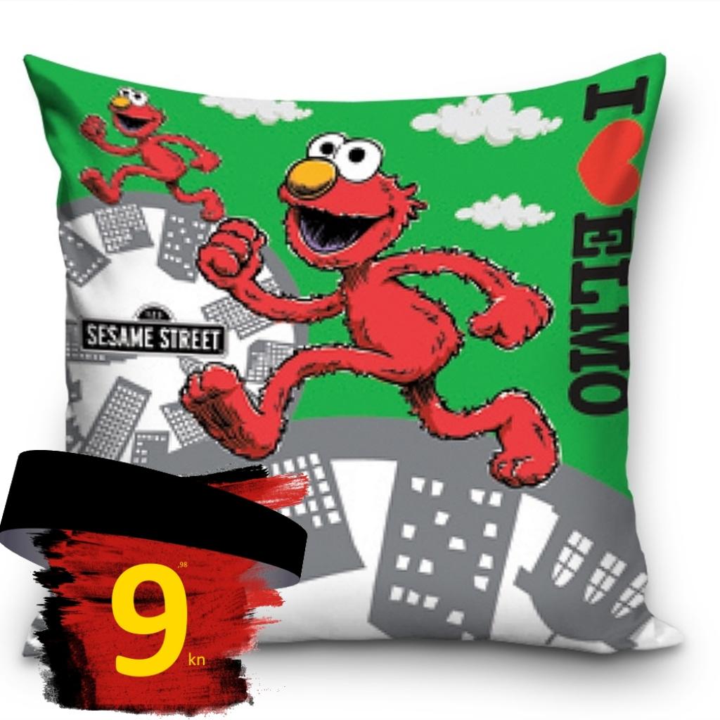 JASTUČNICA SESAME STREET ELMO