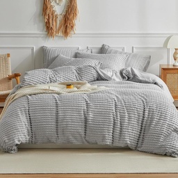 POSTELJINA TUFTED HORIZONTAL GRAY