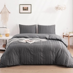 POSTELJINA TUFTED VERTICAL GRAY