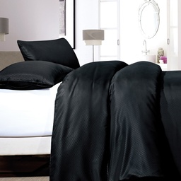 POSTELJINA SATIN POINT BLACK 