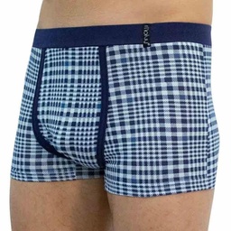 BOKSERICE TARTAN BLUE M