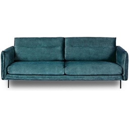 [8785260710730] SOFA ART EMERALD BLUE 3 SEAT