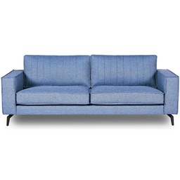 [8785260710792] SOFA CITY BLUE 3 SEAT