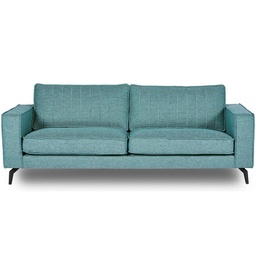 [8785260710808] SOFA CITY GREEN 3 SEAT